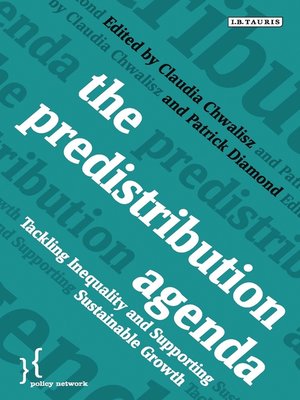 cover image of The Predistribution Agenda